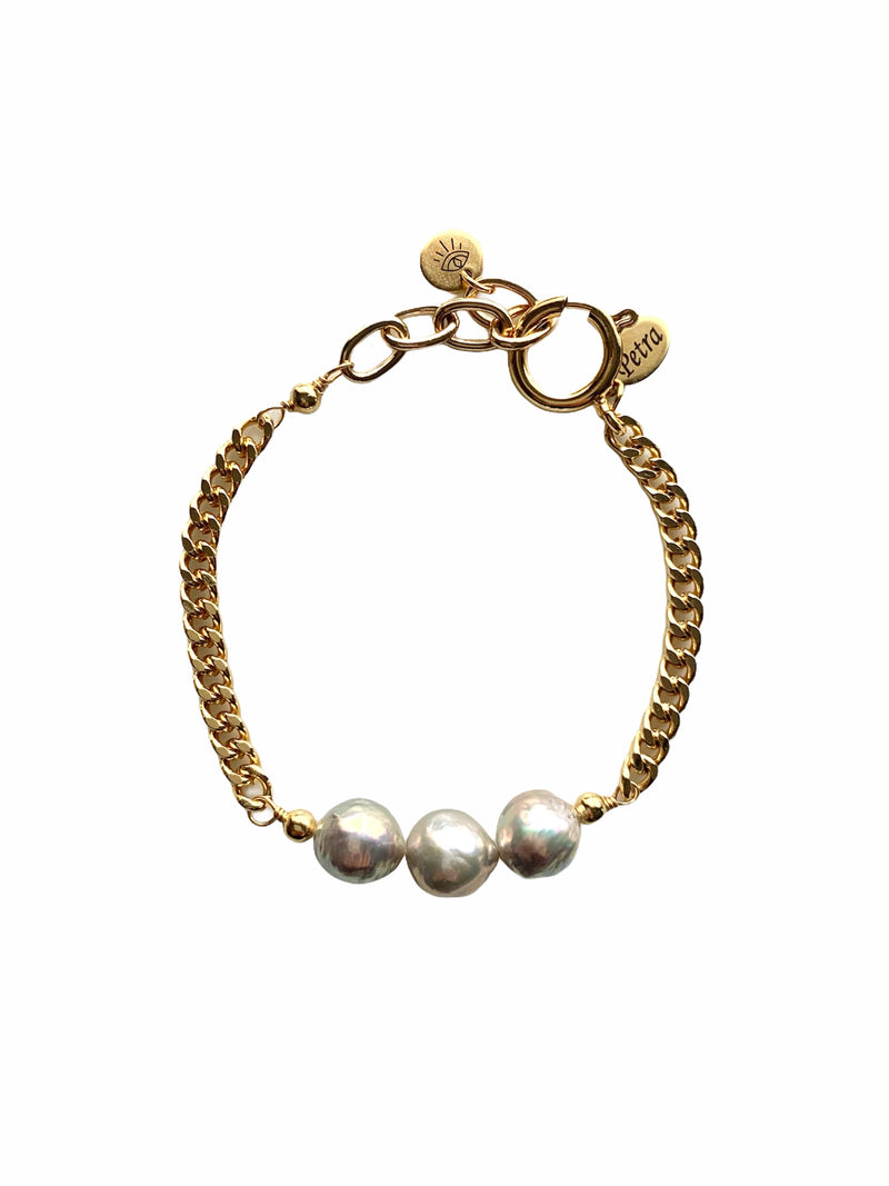 Three Pearl Bracelet ☆