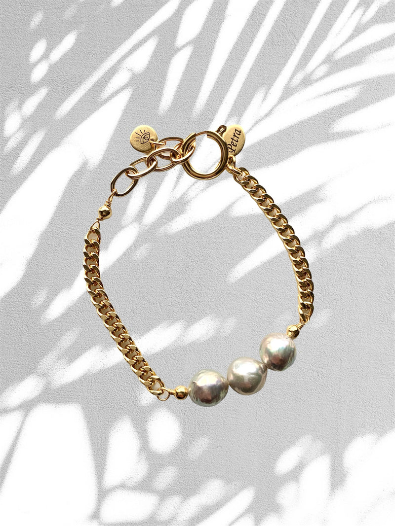 Three Pearl Bracelet ☆