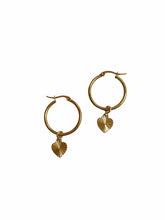 Load image into Gallery viewer, Heart Charm Earrings
