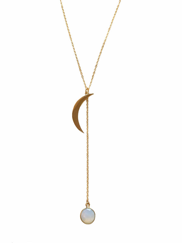 Moonshine Lariat Necklace