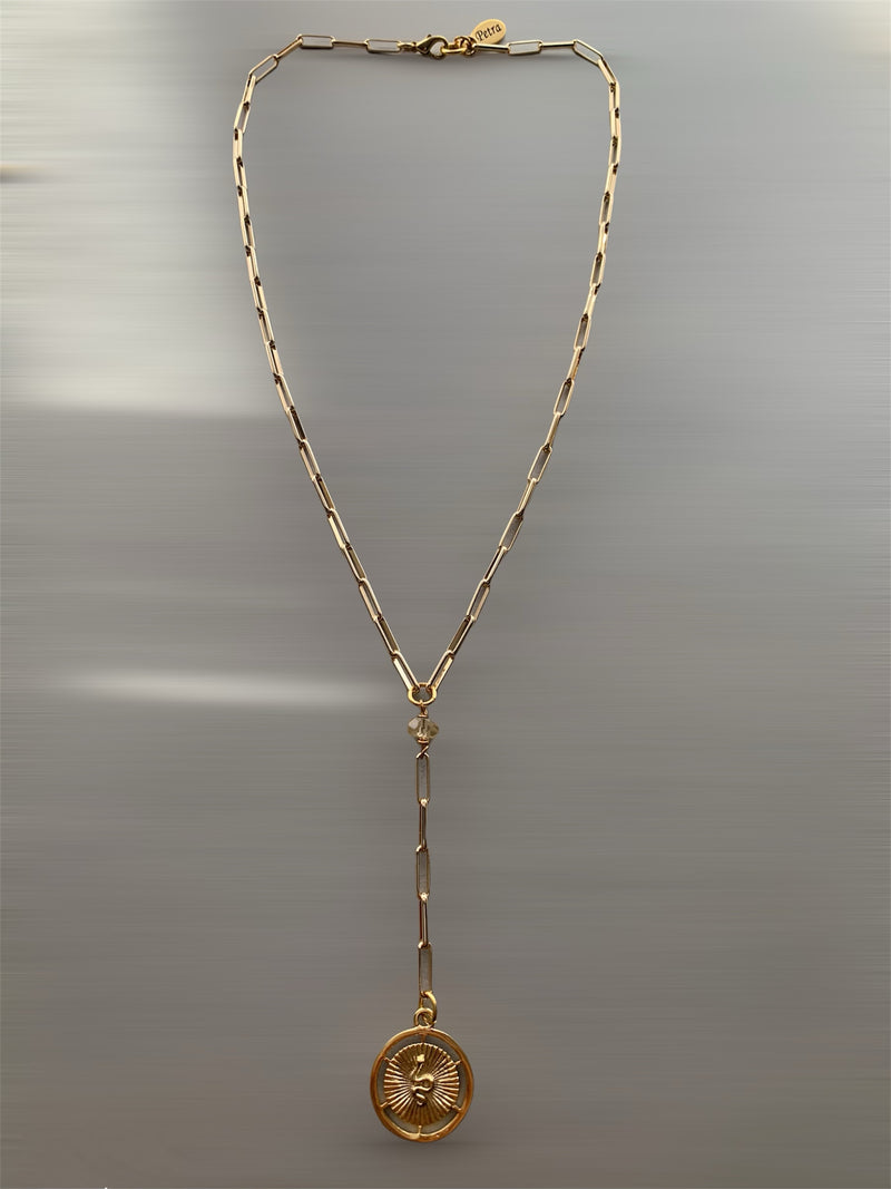 Chiara Serpent Lariat Necklace