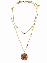 Load image into Gallery viewer, Gorgon Two Layer Necklace
