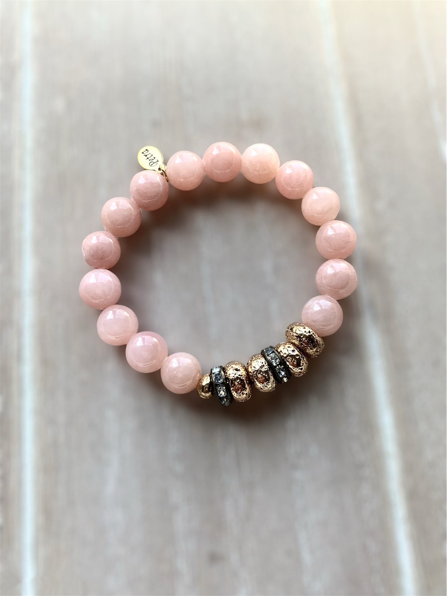 Pink Jade Bracelet