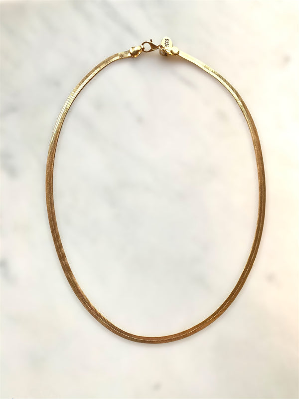 Herringbone Smooth Necklace