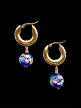 Load image into Gallery viewer, Flower Glass ❀ Earrings
