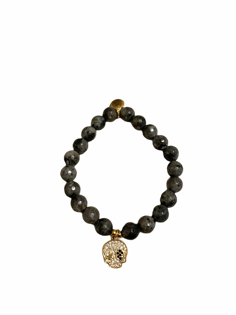 Skull Charm Bracelet