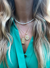 Load image into Gallery viewer, Virgin Mary Relic Pearl Necklace
