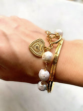 Load image into Gallery viewer, Pearl Rosary ➸ Bracelet
