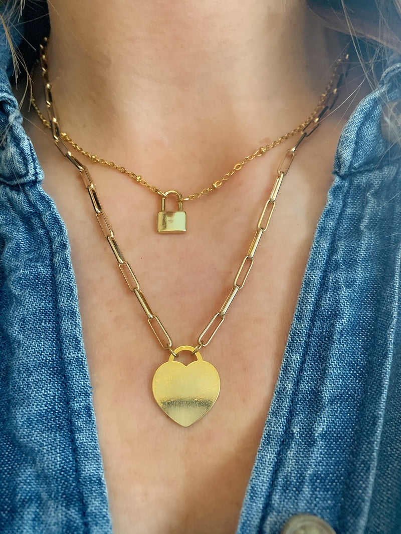 Tiny Locket Necklace