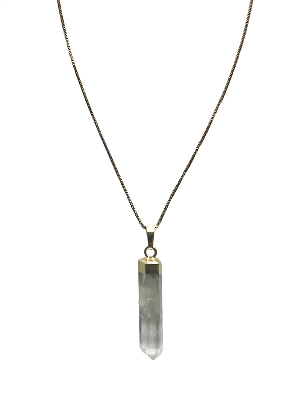 Quartz Pendant Necklace