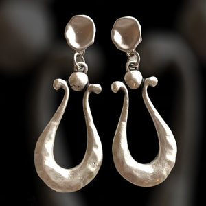 Pyrrha Silver Earrings