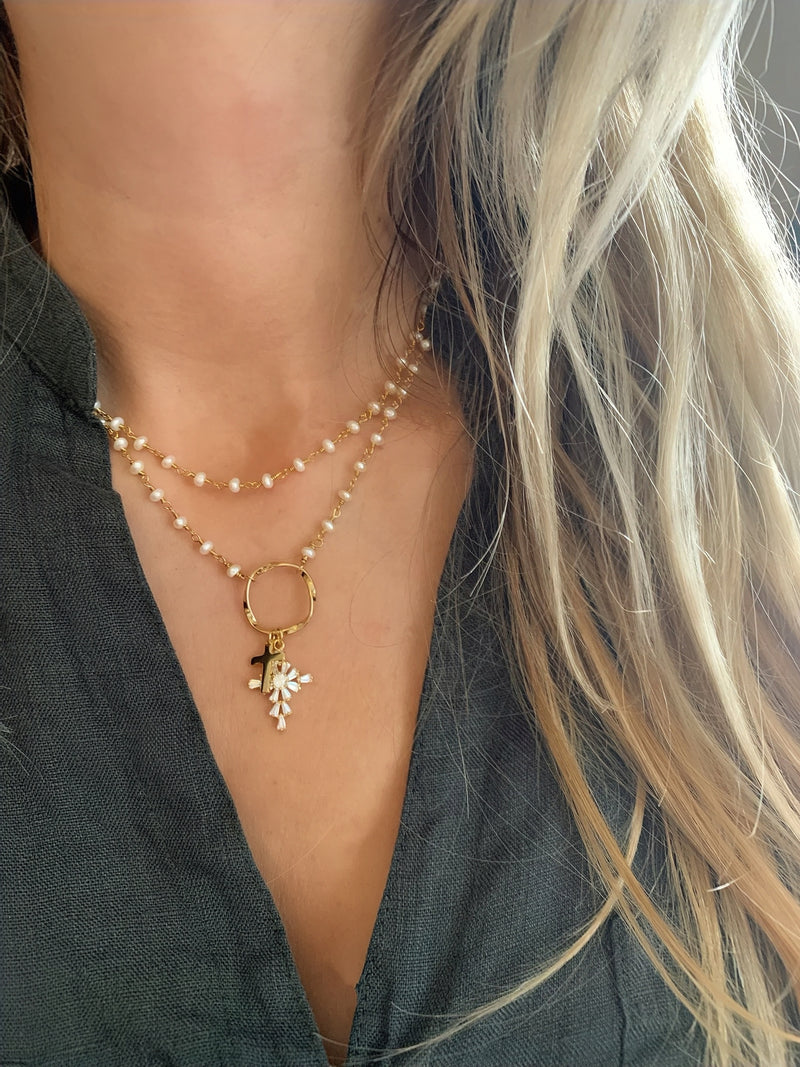 Delicate Relic Cross Necklace