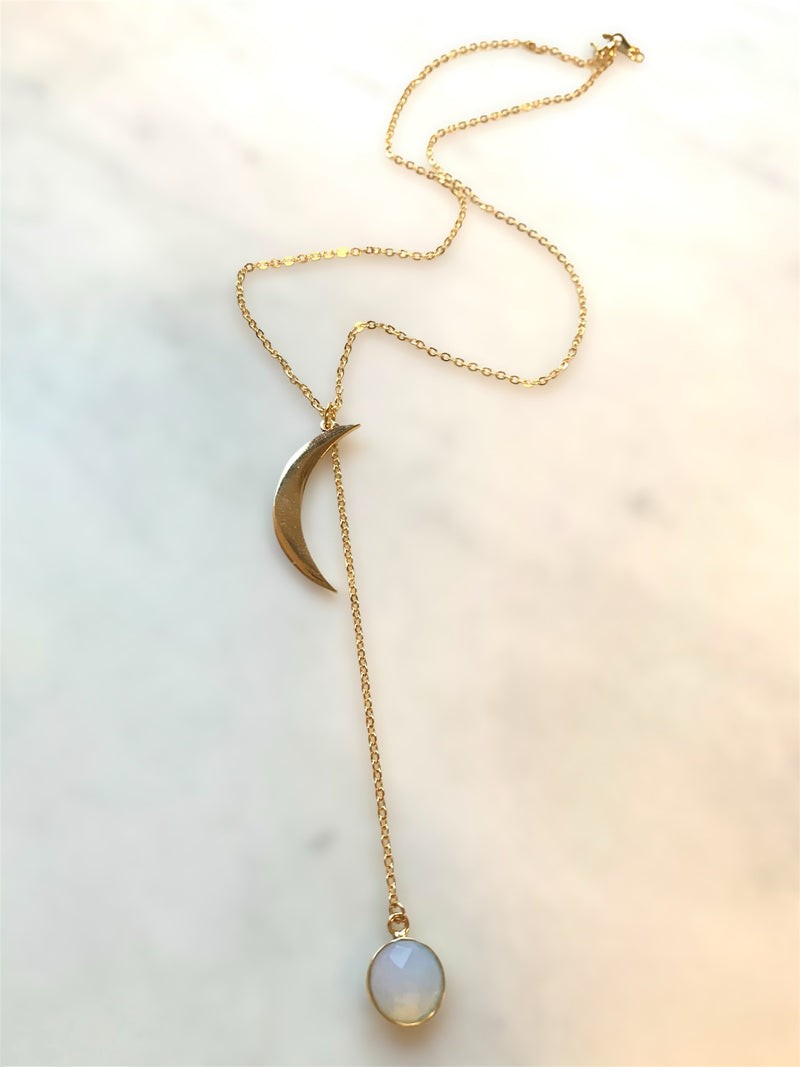 Moonshine Lariat Necklace