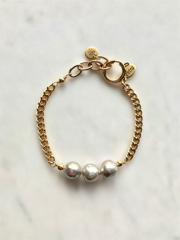 Three Pearl Bracelet ☆