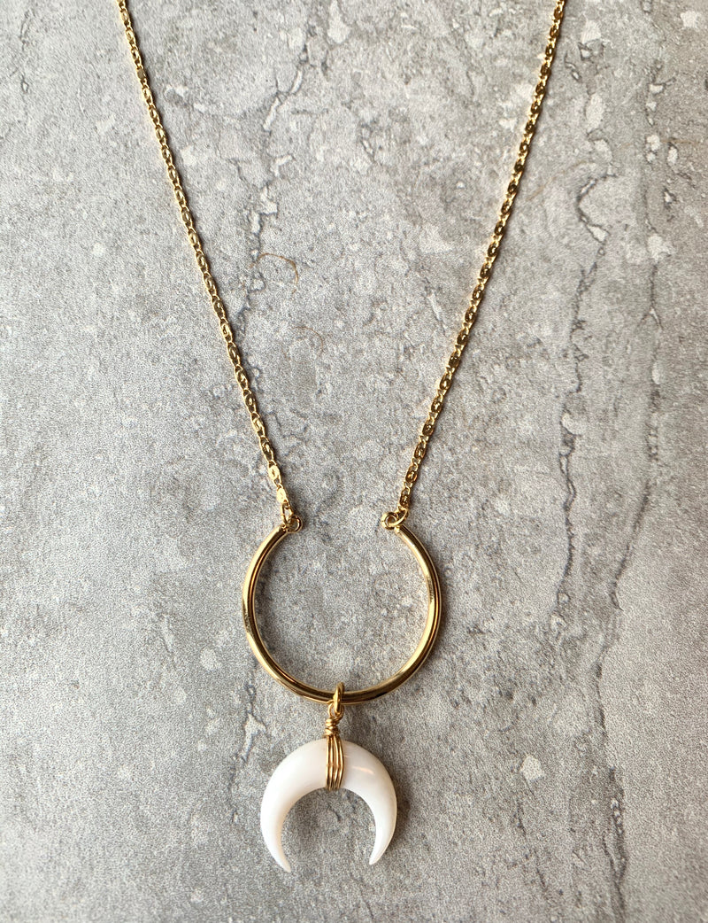 Crescent Moon Necklace