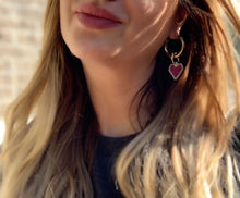 Load image into Gallery viewer, Miyuki Heart ♡ Earrings
