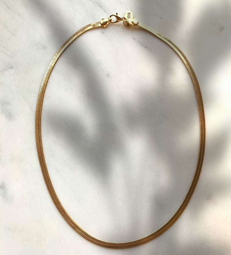 Herringbone Smooth Necklace