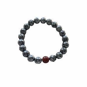 Strength Lava Bracelet