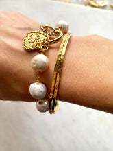 Load image into Gallery viewer, Pearl Rosary ➸ Bracelet
