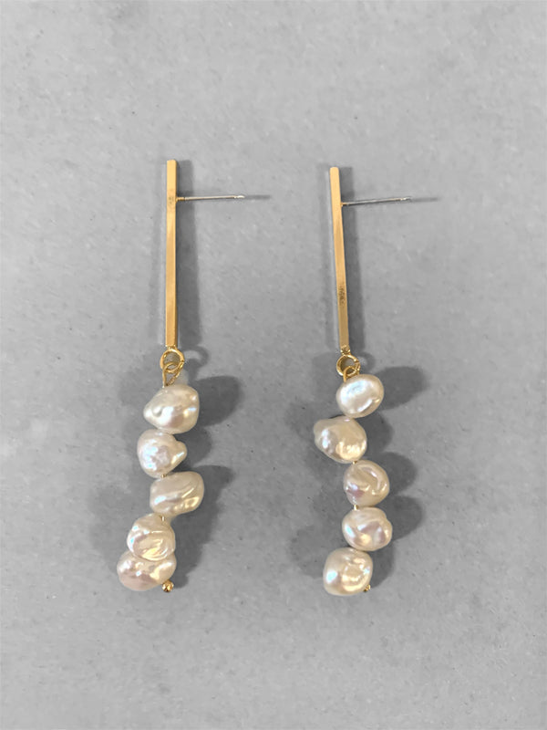 Keshi Bar Earrings