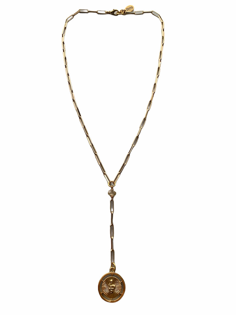 Chiara Serpent Lariat Necklace