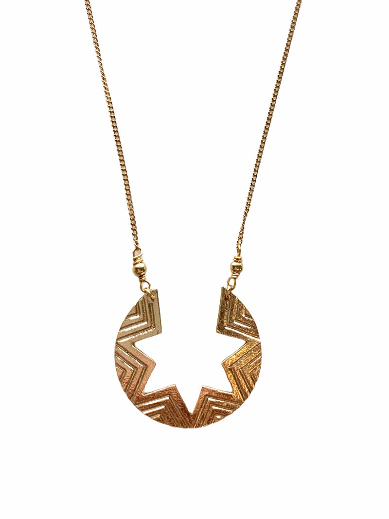 Star Within Pendant Necklace