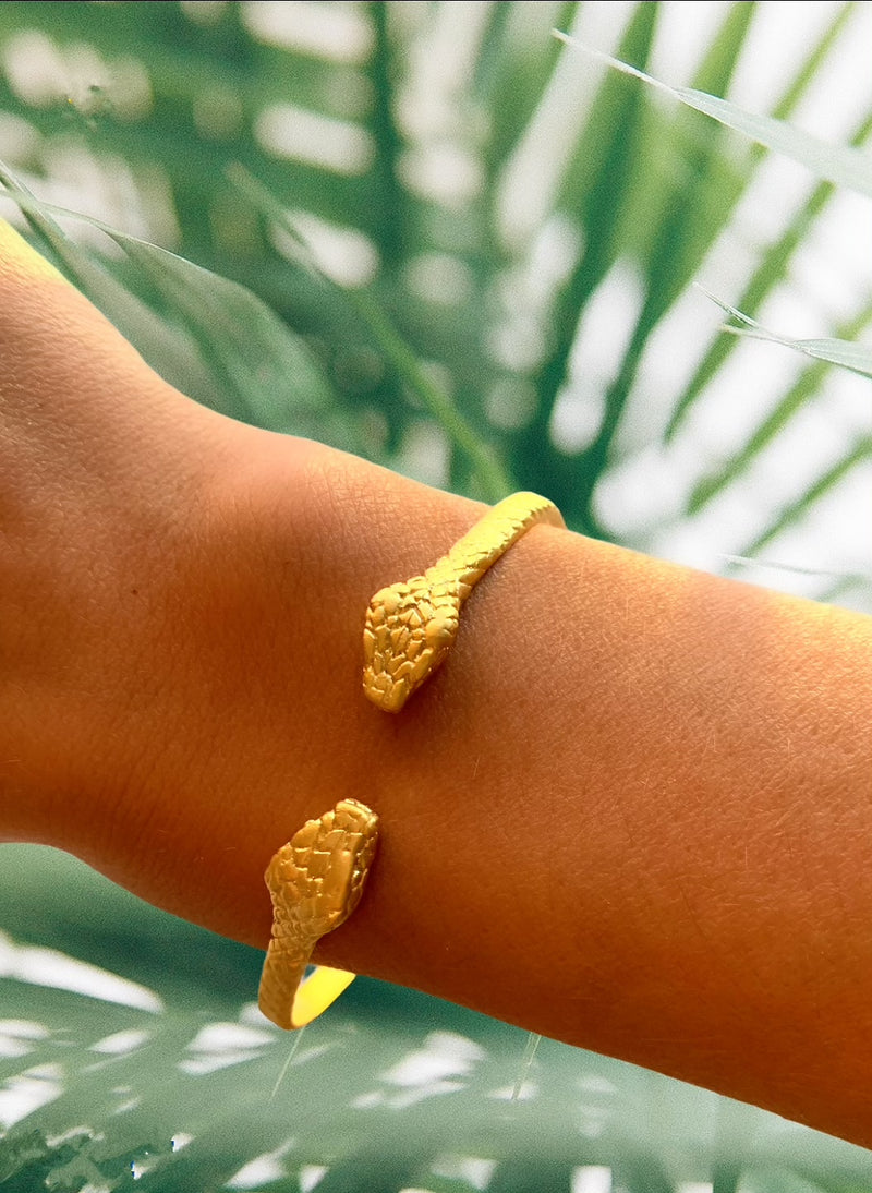 Serpent Golden Cuff