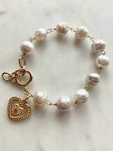 Load image into Gallery viewer, Pearl Rosary ➸ Bracelet
