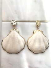Load image into Gallery viewer, Tulum Shell Drop Earrings
