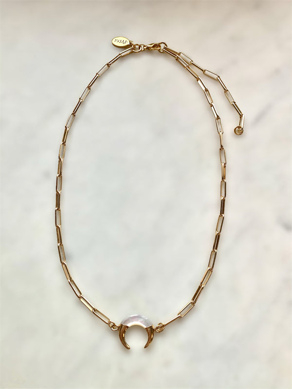 Crescent Horn Necklace