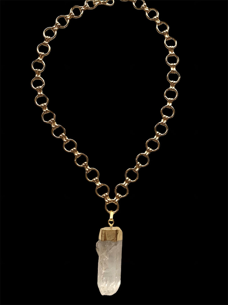 Crystal Rock Necklace