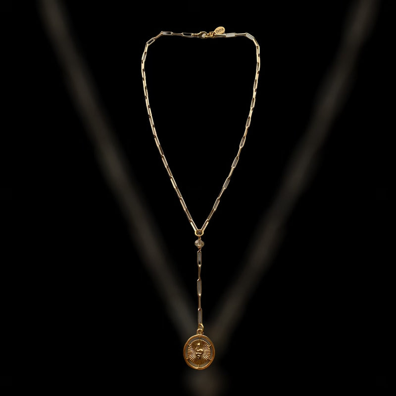 Chiara Serpent Lariat Necklace