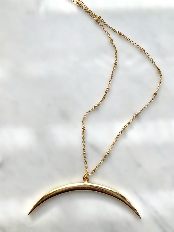 Crescent Wide Necklace