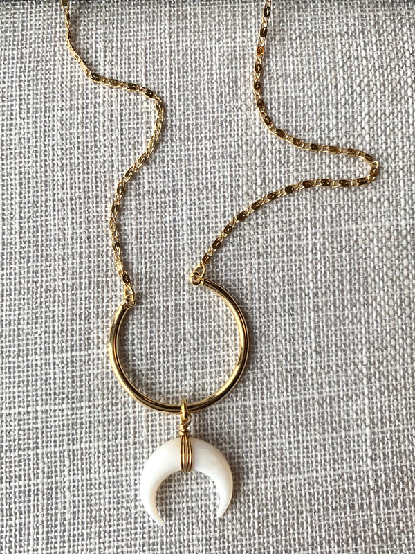 Crescent Moon Necklace