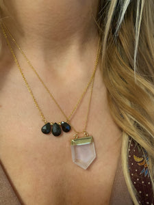 Three Drops Spinel Necklace